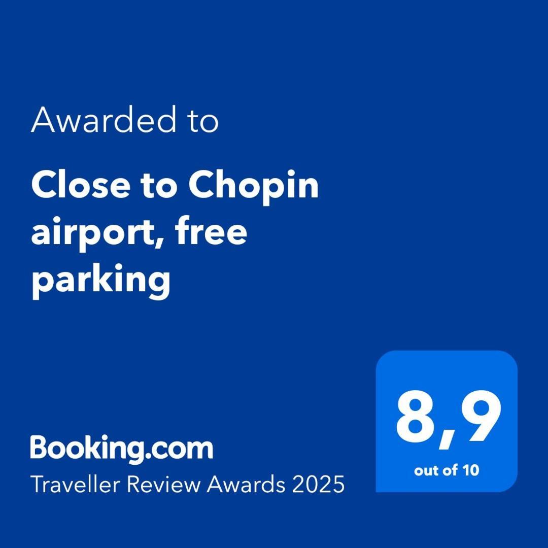 Close To Chopin Airport, Parking, Remote-ready Varsavia