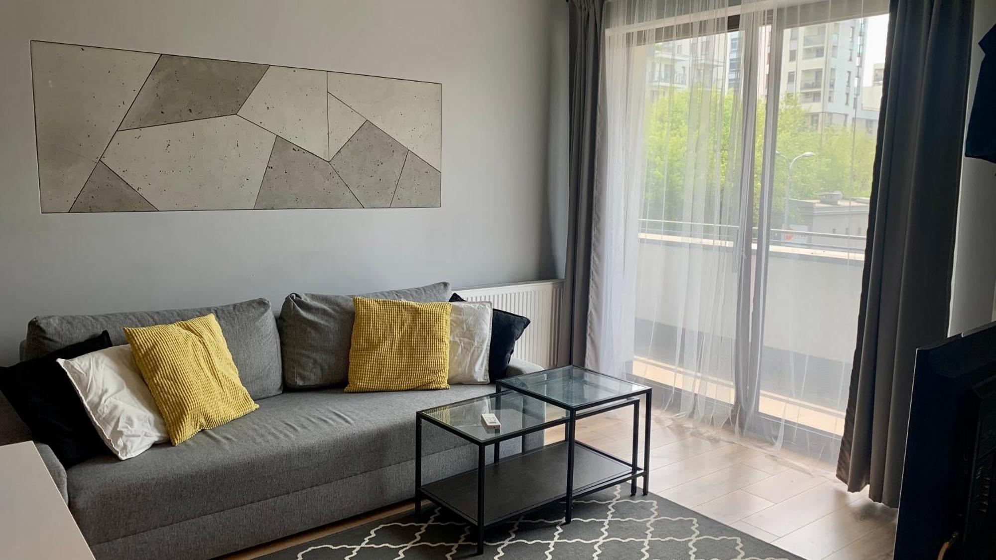 Blisko Lotniska Chopina, Darmowy Parking Apartament